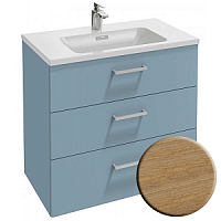 Тумба для раковины Jacob Delafon EB2098-R1-E16 VOX с 3 выдв.ящ., изогнутая ручка/80x46x73,4/ (ореховое дерево)