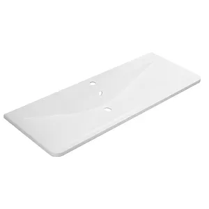 Раковина BelBagno BB1200/455-LV-MR-ALR из литьевого мрамора 120х45.5 см, белая