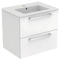 Тумба Ideal Standard E3240WG Tempo для раковины 60х44 см, подвесная, Lacquered White Glossy (белый лак глянцевый) Тумба Ideal Standard E3240WG Tempo для раковины 60х44 см, подвесная, Lacquered White Glossy (белый лак глянцевый)