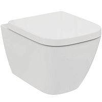 Унитаз Ideal Standard T473801 i.life S подвесной 36х48.5 с сиденьем, технология RimLS+, Euro White (евробелый) Унитаз Ideal Standard T473801 i.life S подвесной 36х48.5 с сиденьем, технология RimLS+, Euro White (евробелый)