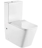 Унитаз напольный Aquatek AQ1263-00 Либра 67х36 см, безободковый, белый