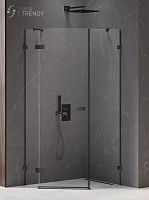 Душевое ограждение New Trendy AVEXA Black EXK-3882
