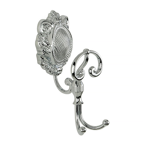 Крючок Migliore 16661 Cleopatra двойной с завитком, хром - купить в Санкт-Петербурге, цена на Крючок Migliore 16661 Cleopatra двойной с завитком, хром в интернет-магазине Керамос Крючок Migliore 16661 Cleopatra двойной с завитком, хром купить недорого в интернет-магазине Керамос