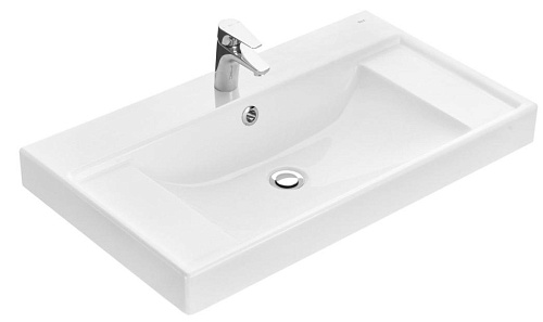 Раковина Roca ZRU9307562 Ona мебельная, 80х46 см, белый Раковина Roca ZRU9307562 Ona мебельная, 80х46 см, белый