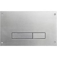 Смывная клавиша KKPol 350/PPW/003-00-00 M08 для инсталляции Slim Antivandal, нержавеющая сталь