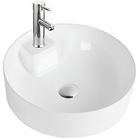 Раковина накладная Aquatek AQ5212-00 Вега, 41х41 см, белая