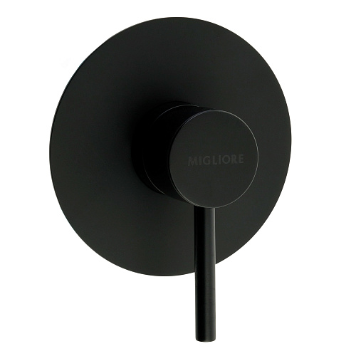 Смеситель Migliore 31552 Fortis скрытого монтажа монокомандный, черный матовый Смеситель Migliore 31552 Fortis скрытого монтажа монокомандный, черный матовый
