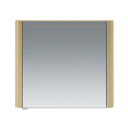 Зеркальный шкаф с подсветкой AM.PM Sensation 80 M30MCR0801NG правосторонний, нуга глянец снят с производства