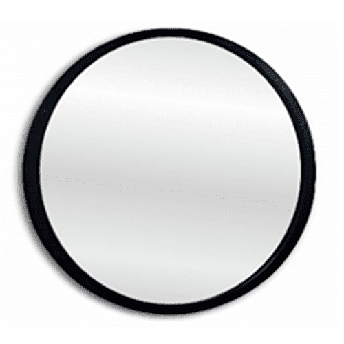 Зеркало Aquanika AQM5050RU136 METALLICA 50 см: без подсветки, металлическая рама, черный купить недорого в интернет-магазине Керамос