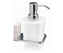 Дозатор для ж,мыла. настенный WasserKRAFT Leine 5099WHITE, хром