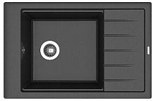 Мойка для кухни Florentina 20.275.D0780.302 Липси 78х51 см, с крылом, антрацит