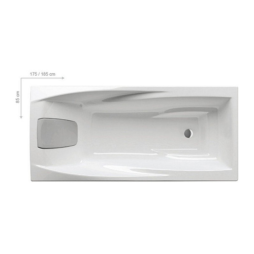 Акриловая ванна Ravak You C081000000 купить недорого в интернет-магазине Керамос