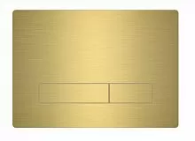 Смывная клавиша KKPol 350/PSM/008-00-00 Vitrum Metal Slim, шампань