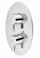 Смеситель AM.PM F1590000 Awe, для душа с термостатом, монтируемый в стену, хром