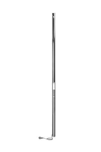 Электрический полотенцесушитель INDIGO LSE120-3Rt Style без полочки, серебристый