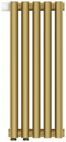 Радиатор Сунержа 032-0320-5005 Эстет-0 отопительный н/ж EU50 левый 500х225 мм/ 5 секций, матовое золото