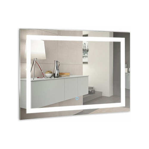 Зеркало Azario ФР-1758 Стив подвесное, с подсветкой, 120х80 см купить недорого в интернет-магазине Керамос