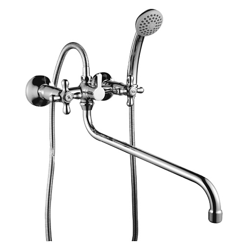 Смеситель Rossinka H02-84R H для ванны, хром