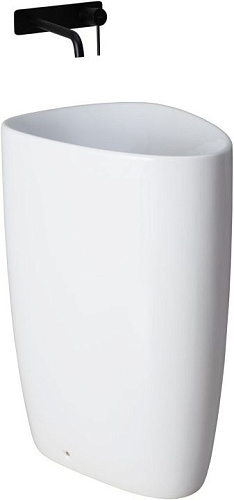 Раковина Allen Brau 4.21016.20 Infinity напольная 44х58 см, белая купить недорого в интернет-магазине Керамос