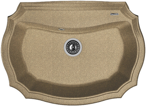 Мойка для кухни Florentina 20.360.E0770.105 Эмилия 77х55 см, коричневая Мойка для кухни Florentina 20.360.E0770.105 Эмилия 77х55 см, коричневая снят с производства