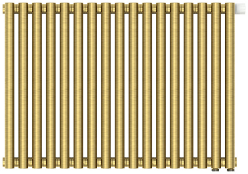 Радиатор Сунержа 051-0312-5017 Эстет-11 отопительный н/ж EU50 500х765 мм/ 17 секций, состаренная латунь