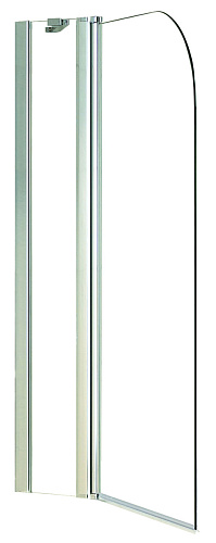 Шторка для ванны Azario AZ-NF6221 1100 Merrit 110 см, профиль серебро