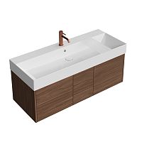 Тумба Kerama Marazzi GR.120.3\SNUT Grande под раковину подвесная 120х47 см, структурированный орех Тумба Kerama Marazzi GR.120.3\SNUT Grande под раковину подвесная 120х47 см, структурированный орех