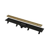 Душевой лоток Alca Plast  APZ10BLACK-550BRASS Душевой лоток Alca Plast  APZ10BLACK-550BRASS