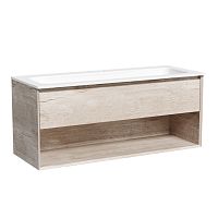 Тумба Sancos MR1.0120EG Marmi 1.0 под раковину 119.5х44.5 см, подвесная, дуб галифакс натуральный Тумба Sancos MR1.0120EG Marmi 1.0 под раковину 119.5х44.5 см, подвесная, дуб галифакс натуральный
