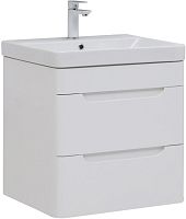Тумба с раковиной Aquanet 00274194 София, 60х46 см, белая Тумба с раковиной Aquanet 00274194 София, 60х46 см, белая