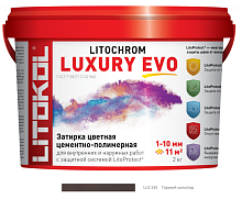 Цементная затирка Litokol LITOCHROM1-6 LUXURY EVO LEE.245 (2кг) Горький шоколад