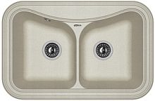 Мойка для кухни Florentina 20.175.E0780.305 Крит 78х51 см, серая