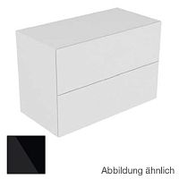 Тумба Keuco 31325570000 Edition 11 боковая 105х53.5 см, черный/черное стекло Тумба Keuco 31325570000 Edition 11 боковая 105х53.5 см, черный/черное стекло