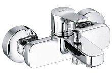 Смеситель Kludi 376810565 Pure&Easy для ванны,душа, однорычажный, хром Смеситель Kludi 376810565 Pure&Easy для ванны,душа, однорычажный, хром
