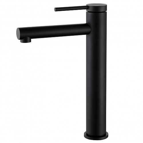 Смеситель ABBER AF8811B Emotion для раковины накладной, черный матовый Смеситель ABBER AF8811B Emotion для раковины накладной, черный матовый