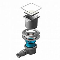 Точечный трап Pestan 13000093 Confluo Standard, белый