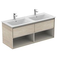 Тумба Ideal Standard E0829UK Connect Air для раковины 120х44 см, подвесная, Wood light brown + Matt Light Brown (светло-коричневое дерево + светло-коричневый матовый) Тумба Ideal Standard E0829UK Connect Air для раковины 120х44 см, подвесная, Wood light brown + Matt Light Brown (светло-коричневое дерево + светло-коричневый матовый)