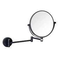 Зеркало Bemeta 112201510 Dark косметическое D200 мм, двустороннее, черный