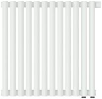 Радиатор Сунержа 30-0322-5012 Эстет-00 отопительный н/ж EU50 500х540 мм/ 12 секций, матовый белый