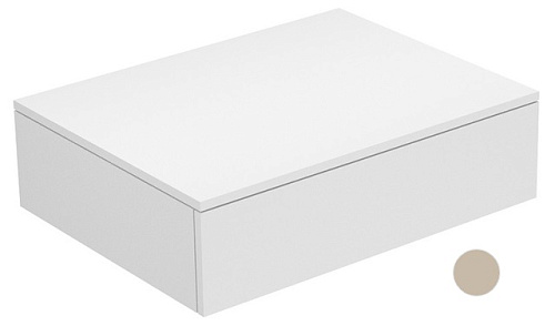 Тумба Keuco 31740280000 Edition 400 боковая 70х53.5 см, кашемир/стекло кашемировое матовое купить недорого в интернет-магазине Керамос Тумба Keuco 31740280000 Edition 400 боковая 70х53.5 см, кашемир/стекло кашемировое матовое купить недорого в интернет-магазине Керамос