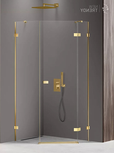 Душевое ограждение New Trendy AVEXA Gold EXK-3850 купить недорого в интернет-магазине Керамос Душевое ограждение New Trendy AVEXA Gold EXK-3850 купить недорого в интернет-магазине Керамос