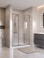 Душевая дверь в нишу BelBagno UNO-195 UNO-195-BF-3-120-C-IN