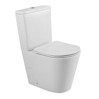 Комплект Унитаз+Сиденье BelBagno FLAY-Tor BB2149CP-TOR/BB2149T/BB089SC
