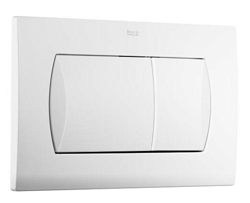 Клавиша Roca 8901160B0 Active 62B для инсталляции, двойной смыв, белая Клавиша Roca 8901160B0 Active 62B для инсталляции, двойной смыв, белая