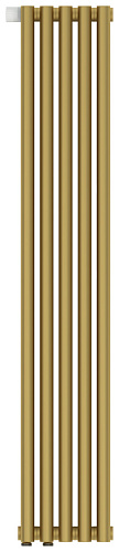 Радиатор Сунержа 032-0320-1205 Эстет-0 отопительный н/ж EU50 левый 1200х225 мм/ 5 секций, матовое золото