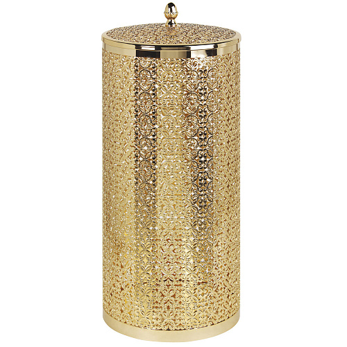 Корзина Migliore 24734 Complementi для белья ажурная, золото купить недорого в интернет-магазине Керамос