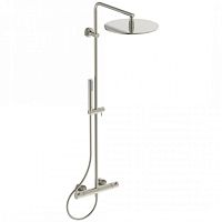 Душевая система Ideal Standard A7589GN Ceratherm T125  с термостатическим смесителем для душа, PVD Silver Storm (серебряный шторм) Душевая система Ideal Standard A7589GN Ceratherm T125  с термостатическим смесителем для душа, PVD Silver Storm (серебряный шторм)