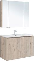 Комплект мебели Aquanet 00274533 Алвита New для ванной комнаты, коричневый