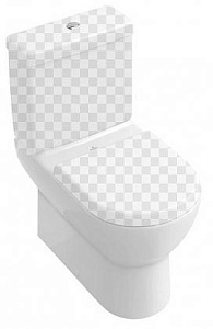 Унитаз-компакт Villeroy & Boch 56581001 O.Novo (чаша), 39х65 см, альпийский белый
