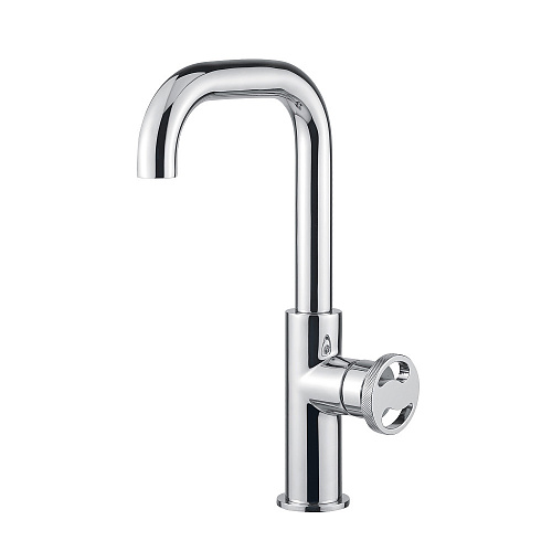 Смеситель Migliore 28196 Reversa для раковины монокомандный, без слива, хром